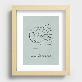 Moon of my Life Recessed Framed Print