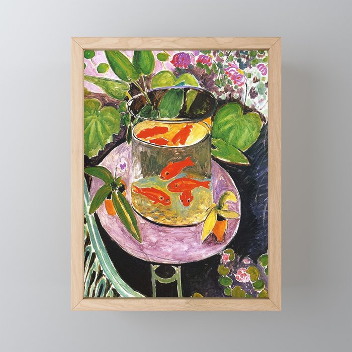 Henri Matisse Goldfish 1911 Framed Mini Art Print