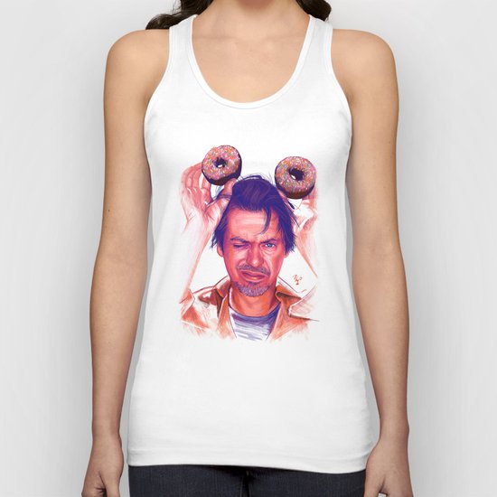 Steve Buscemi and donuts Unisex Tank Top
