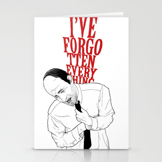 forgot II Stationery Cards