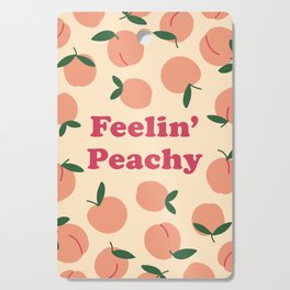 Feelin Peachy (pattern) Cutting Board