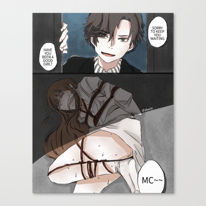 Mystic Messenger Kinky Jumin Mc Canvas Print By Pltarts Society6