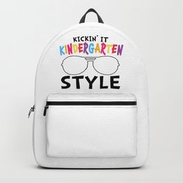 Kickin' It Kindergarten Style Backpack