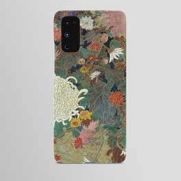 flower【Japanese painting】 Android Case