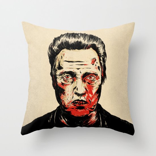 Walken Dead Throw Pillow