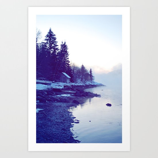 Winter Fog Art Print