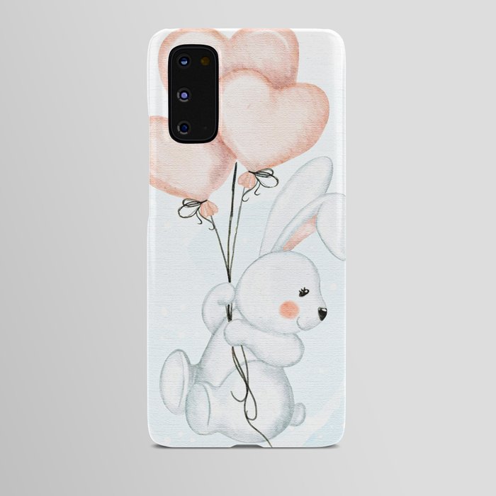Bunnies Easter Day baby rabbit  Android Case