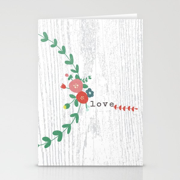 Love, Love, Love Stationery Cards