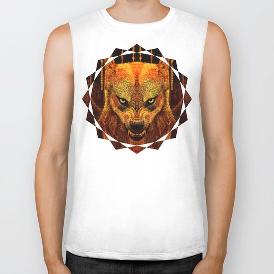 Canis Lupus I Biker Tank