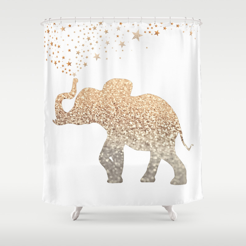 elephant shower curtain uk