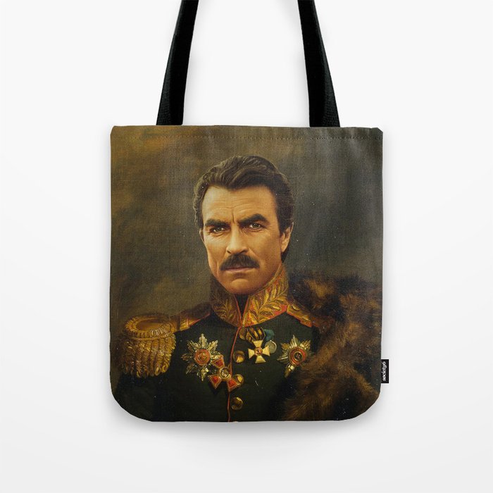 Tom Selleck - replaceface Tote Bag