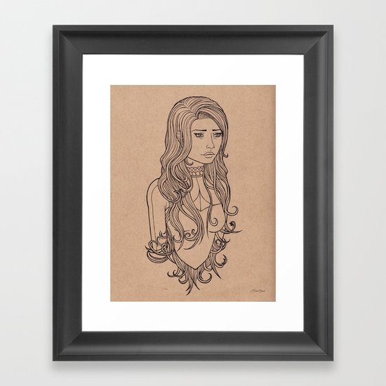 Long Day Framed Art Print
