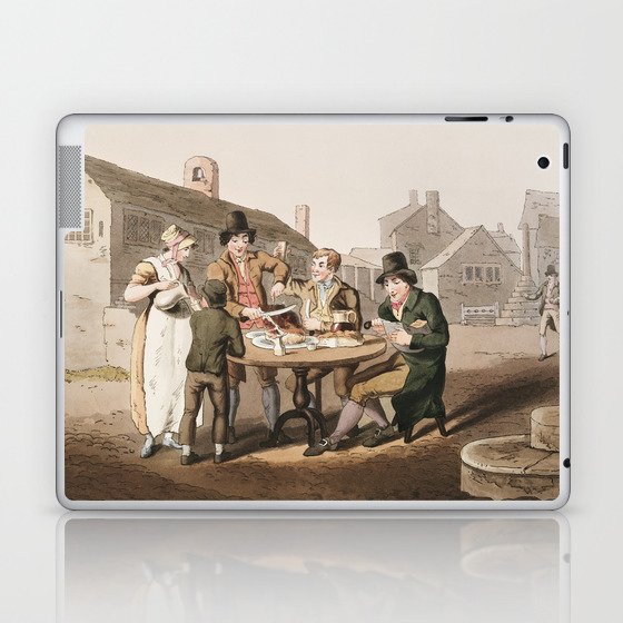 19th century in Yorkshire life Laptop & iPad Skin