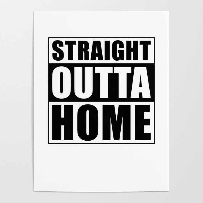 Home Home Saying Poster