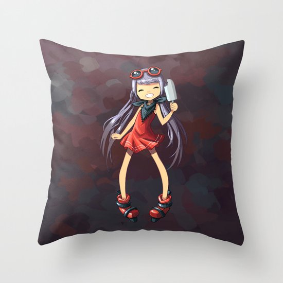 Popsicle Throw Pillow