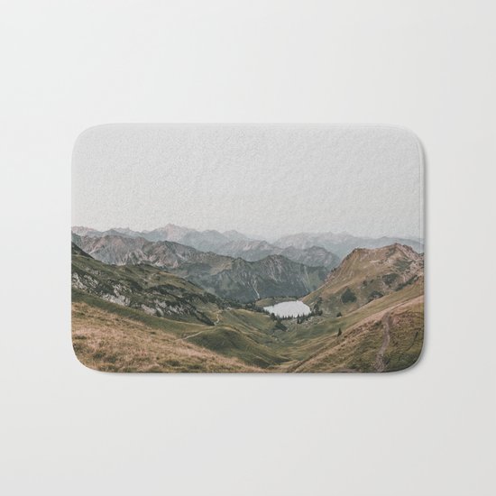 Gentle - landscape photography Bath Mat
