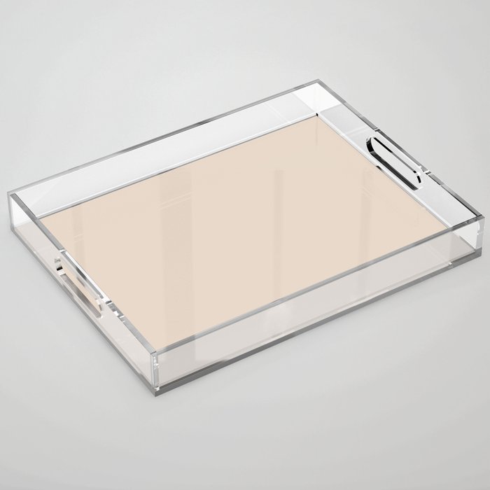 Pebble- Solid Color Acrylic Tray