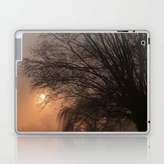 Foggy Sunset Laptop & iPad Skin