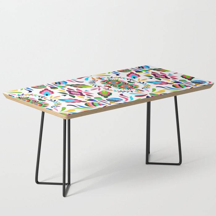 Hippy Floral Pattern Coffee Table