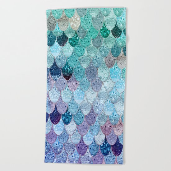 SUMMER MERMAID II Beach Towel