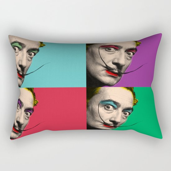 Salvador Dali Rectangular Pillow