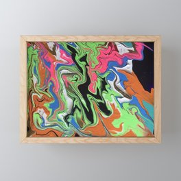 Raving Rivers  Framed Mini Art Print