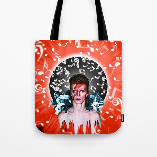 David Bowie Tote Bag