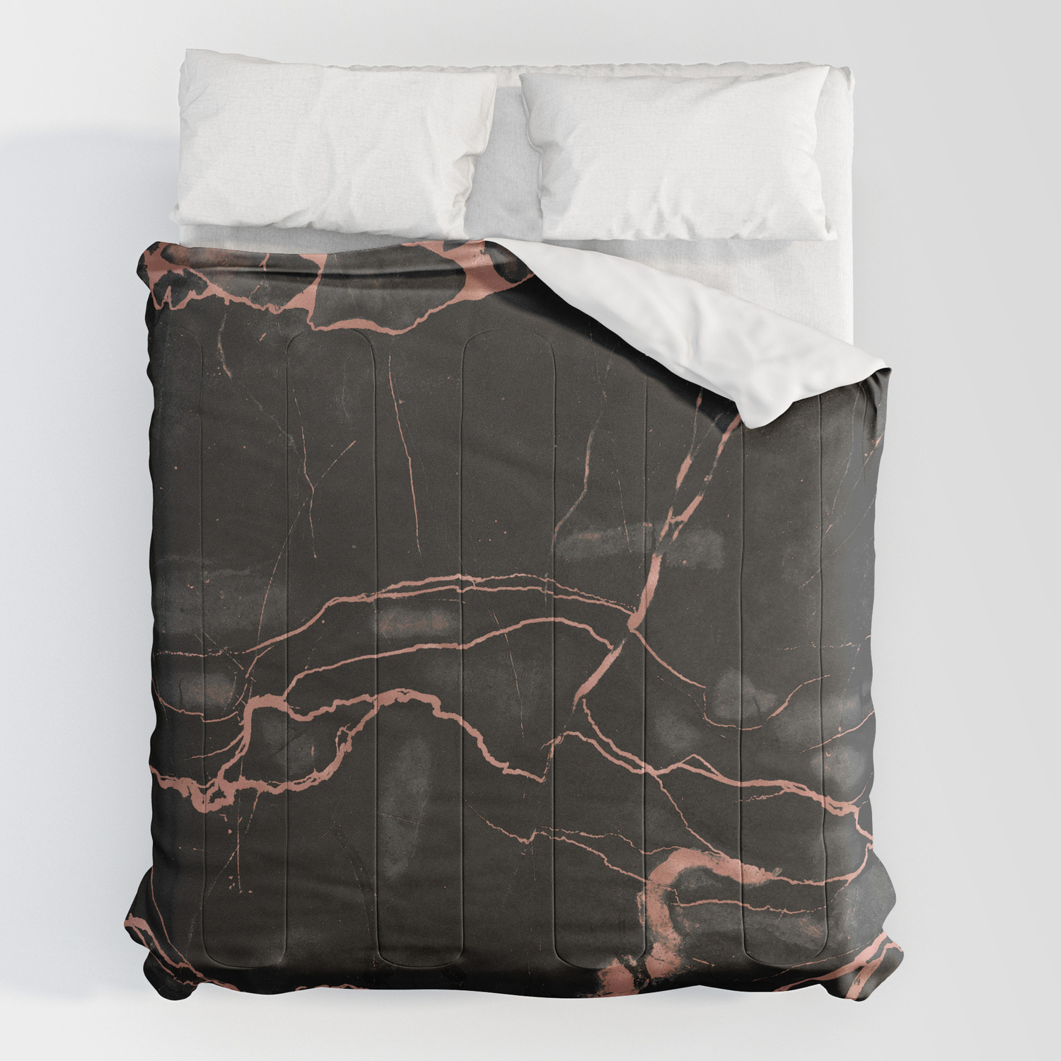Black Marble And Rose Gold Comforters By Cafelab Society6 Shop for rose twin comforter online at target. black marble and rose gold comforters by cafelab