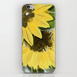 Sunflower Square iPhone Skin