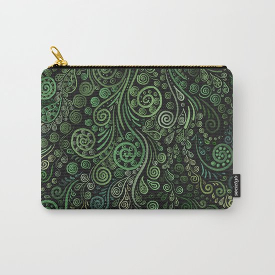 Fantasy Tree Greenery Carry-All Pouch