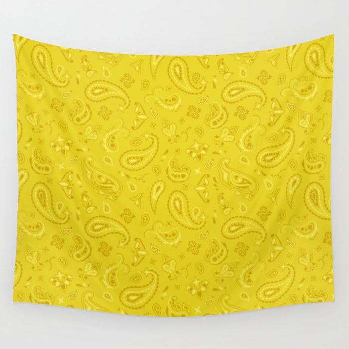Meyer Lemon Bandana Wall Tapestry