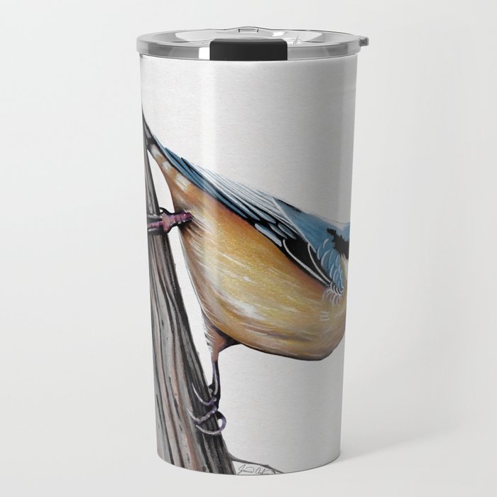 Red-Breasted Nuthatch Travel Mug