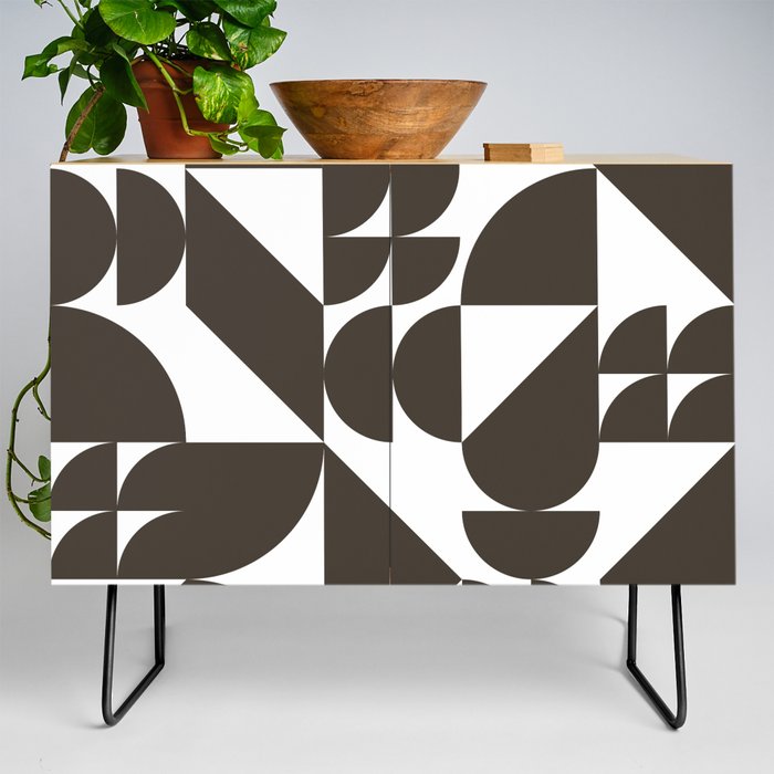Geometrical modern classic shapes composition 5 Credenza