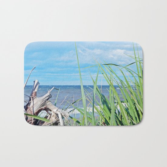 Through Grass and Driftwood Bath Mat