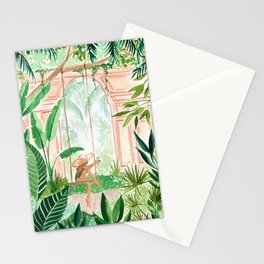 Jungle Swing Stationery Card