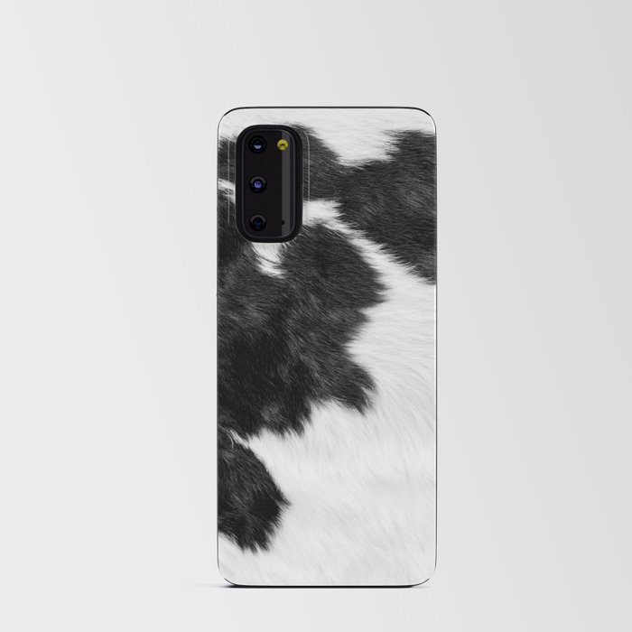 Scandinavian Minimalism Maximalist Cowhide Android Card Case