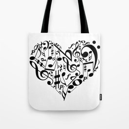 Music love Tote Bag