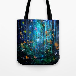 Magical Path Butterflies Tote Bag