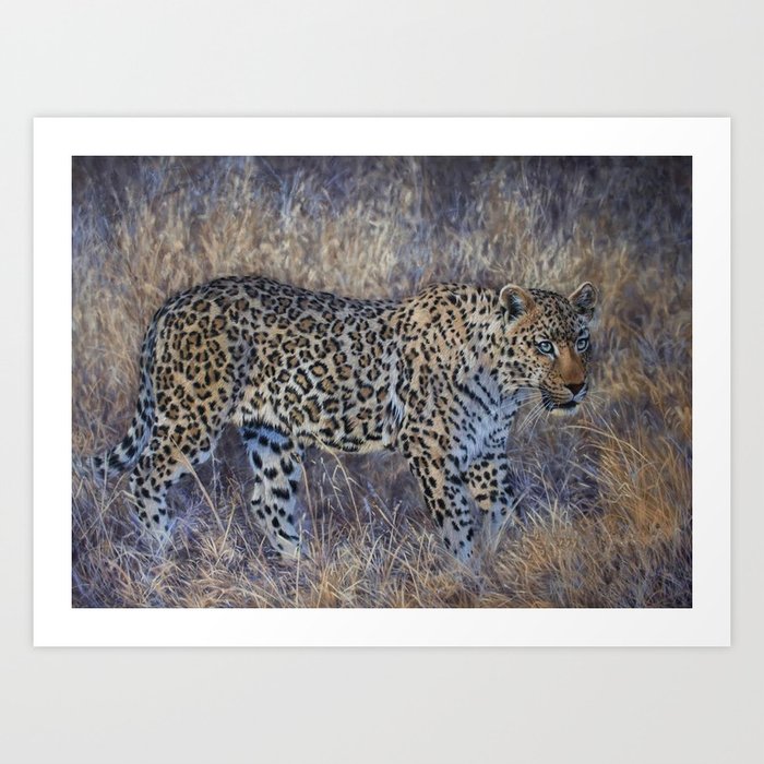 Dazzling in glossy light Art Print