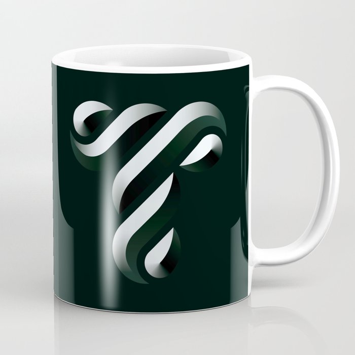 Letter T Coffee Mug