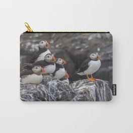 Beautiful Wildlife ocean puffin birds Carry-All Pouch