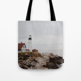 Maine lighthouse Tote Bag