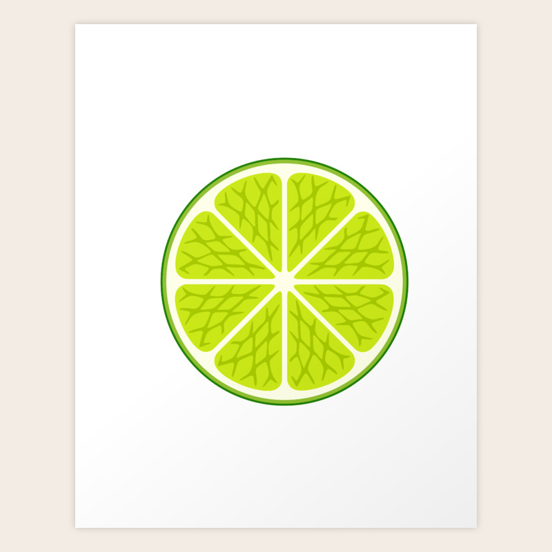 Lime Funny Nursery Cartoon Drawing Design Art Print By Themingdesigns Society6