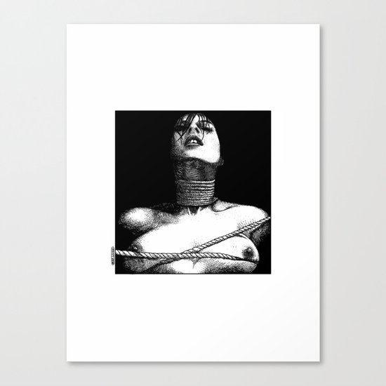 asc 505 - Le collier d’Atawallpa (Atawallpa’s collar) Canvas Print