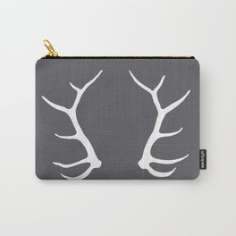 Elk Antler Carry-All Pouch | Digital, Graphic Design, Animal, Vector 