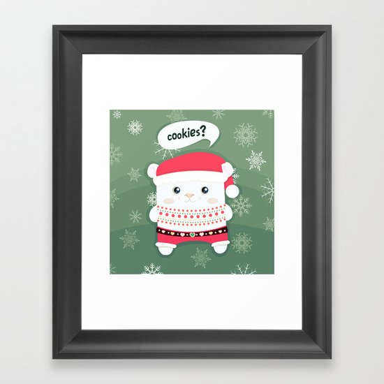 cookies? Framed Art Print