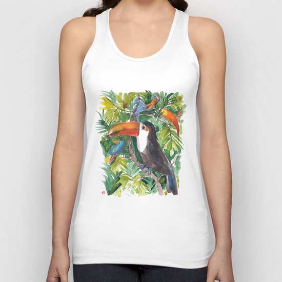 Toucan Unisex Tank Top