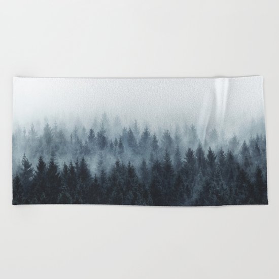 High And Low Beach Towel