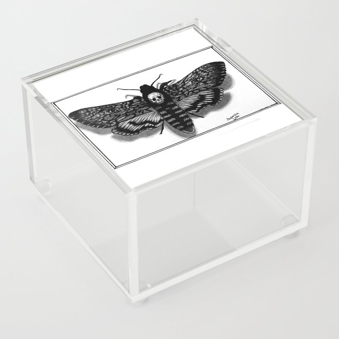 Death Moth Acrylic Box