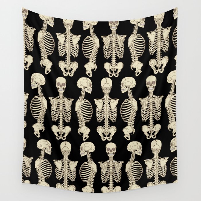 Skeletons Wall Tapestry